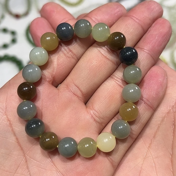 和田玉未镶嵌手串