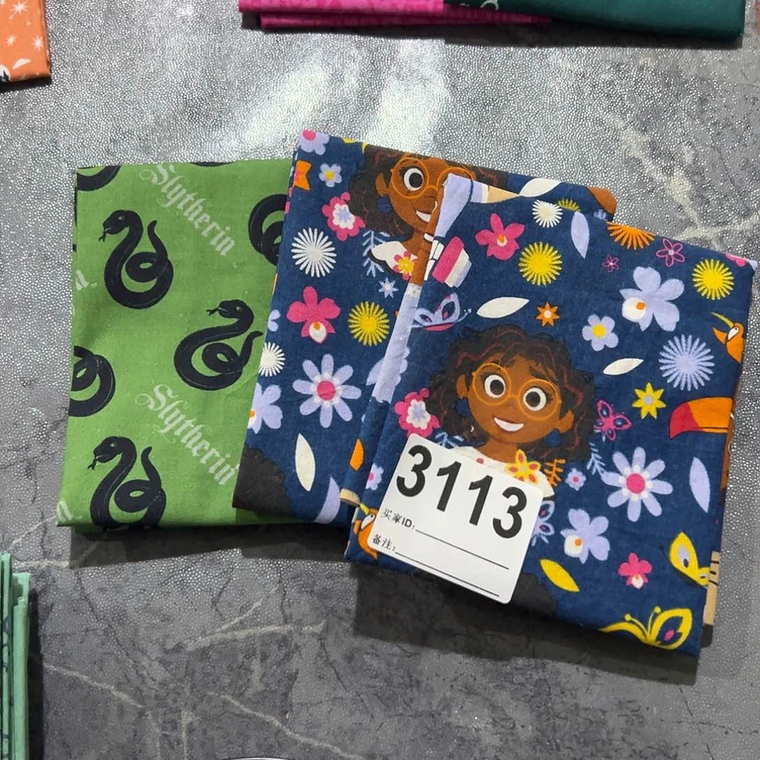 三片出纯棉品牌小布块45*53厘米