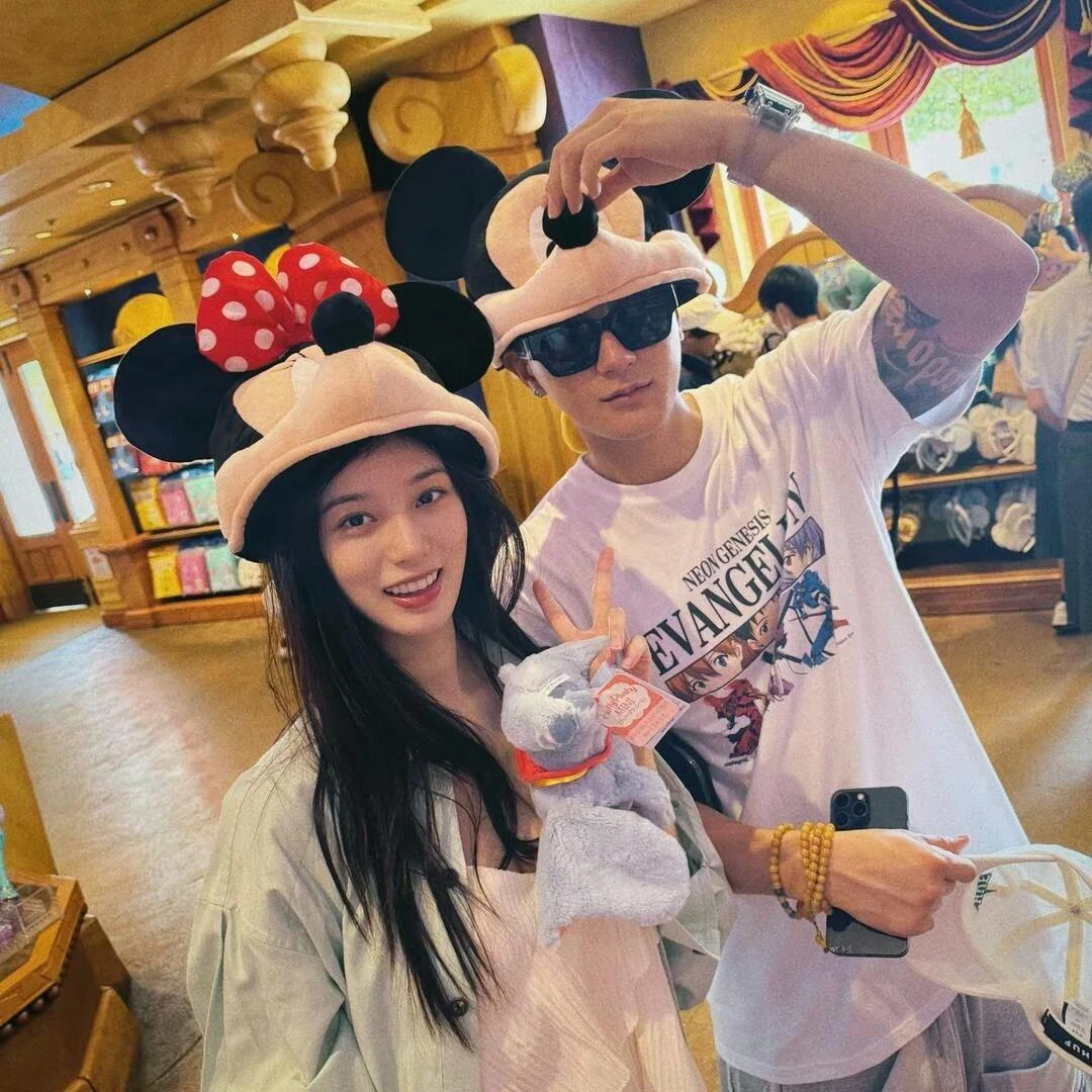 【爆款】 米老鼠帽子卡通情人节生日礼物送男女朋友拍照情侣