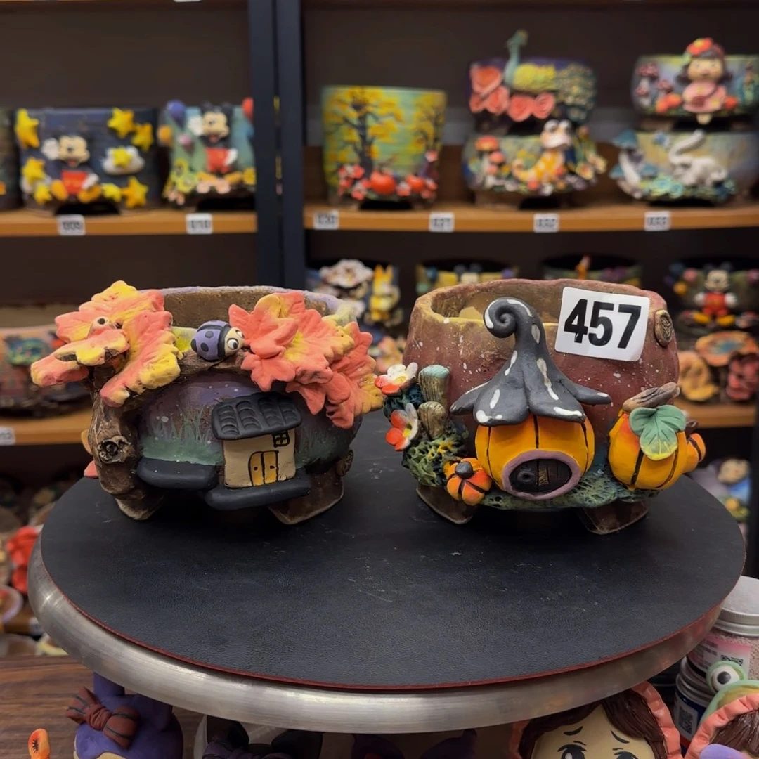 【闪购商品】粗陶手捏