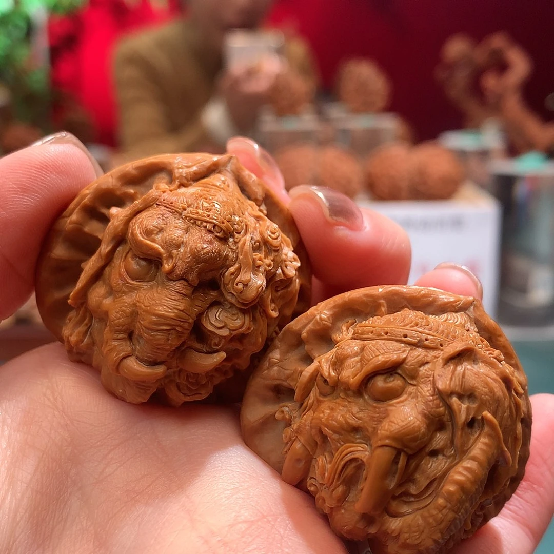 文玩核桃把件————————