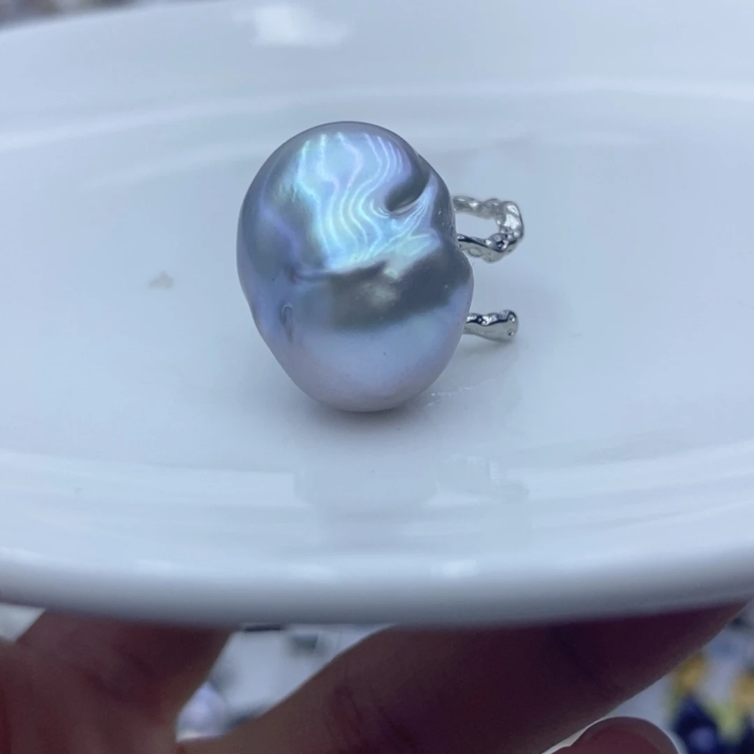 淡水珍珠未镶嵌戒指