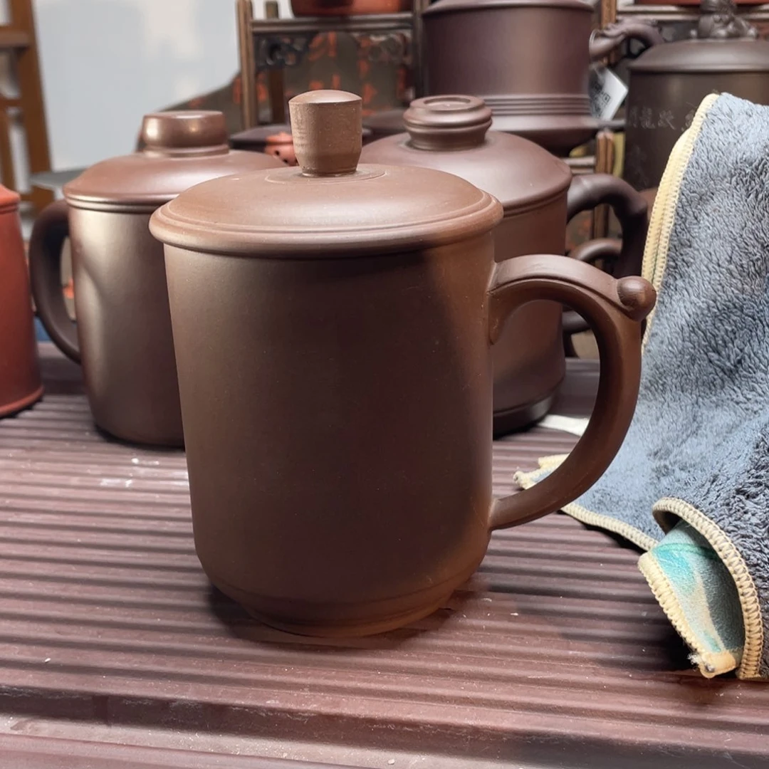 紫砂茶杯宜兴紫砂杯