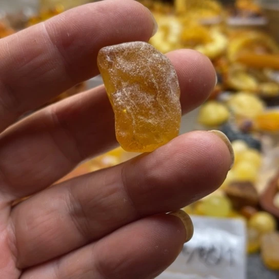 未镶嵌蜜蜡手串吊坠