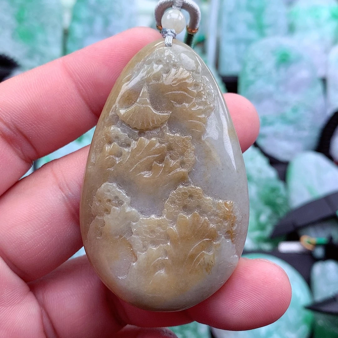 翡翠吊坠(不含链)未镶嵌