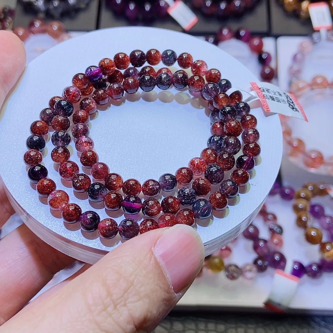 未镶嵌手链水晶黑加仑6