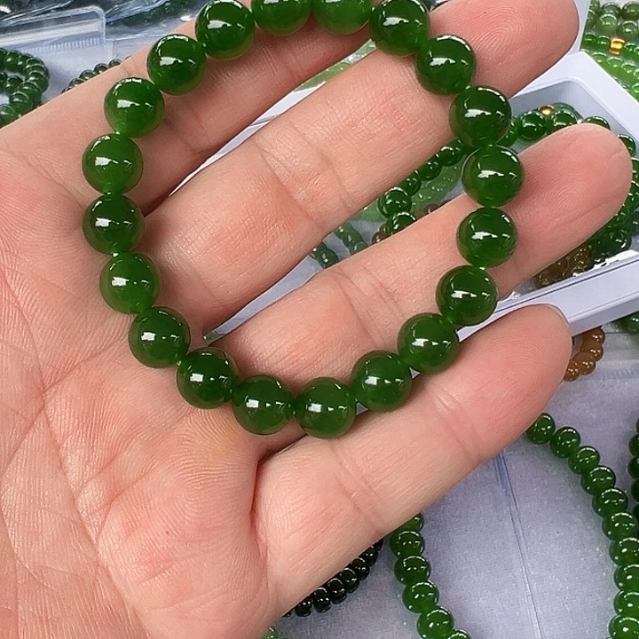 和田玉(碧玉)未镶嵌项圈