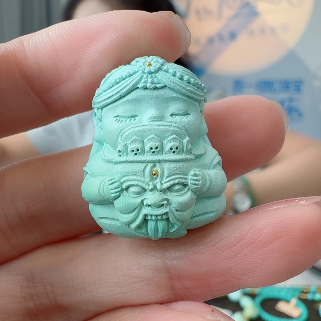 未镶嵌绿松石珠宝奇石