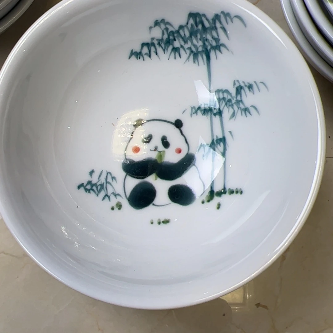 瓷片景德镇陶瓷手工手绘制作