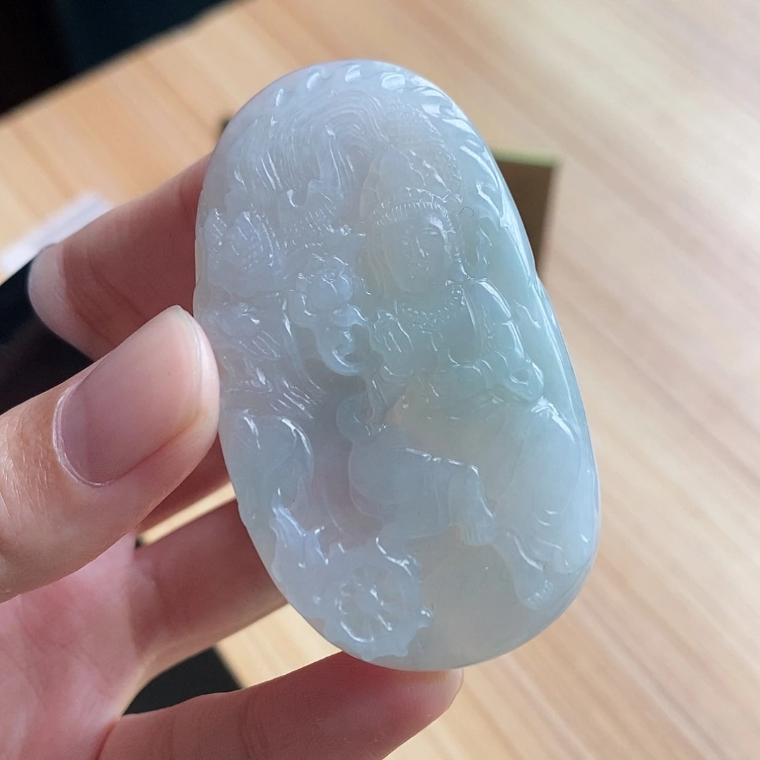 【闪购商品】颈饰未镶嵌翡翠天然缅甸A货翡翠