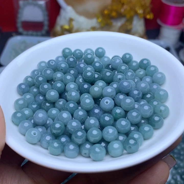 【闪购商品】未镶嵌手链翡翠卡7冰蓝水30个