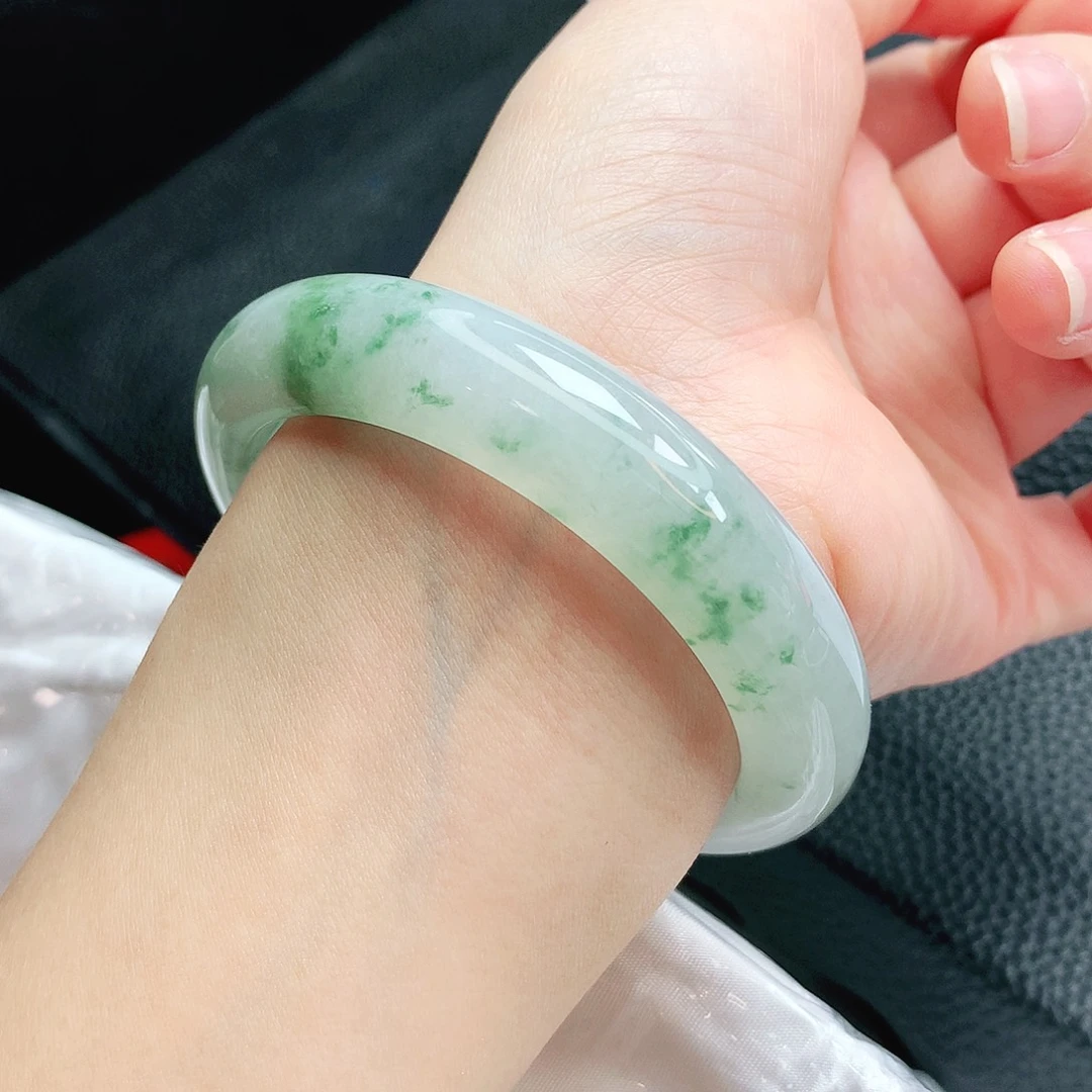 【闪购商品】未镶嵌手镯翡翠缅甸天然a货翡翠