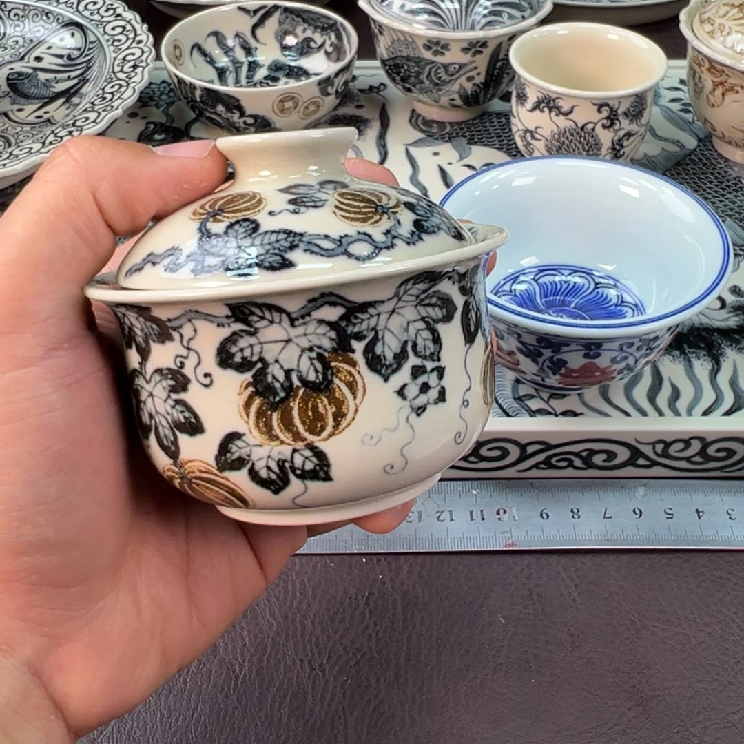 陶景德镇陶瓷手工手绘陶瓷