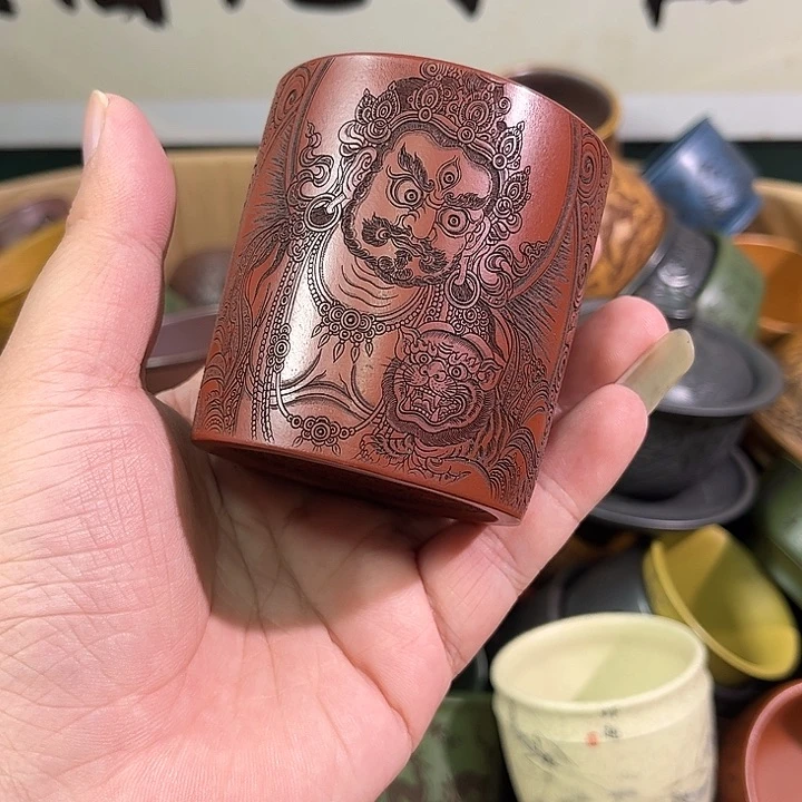 茶杯紫砂全手工紫砂主人杯