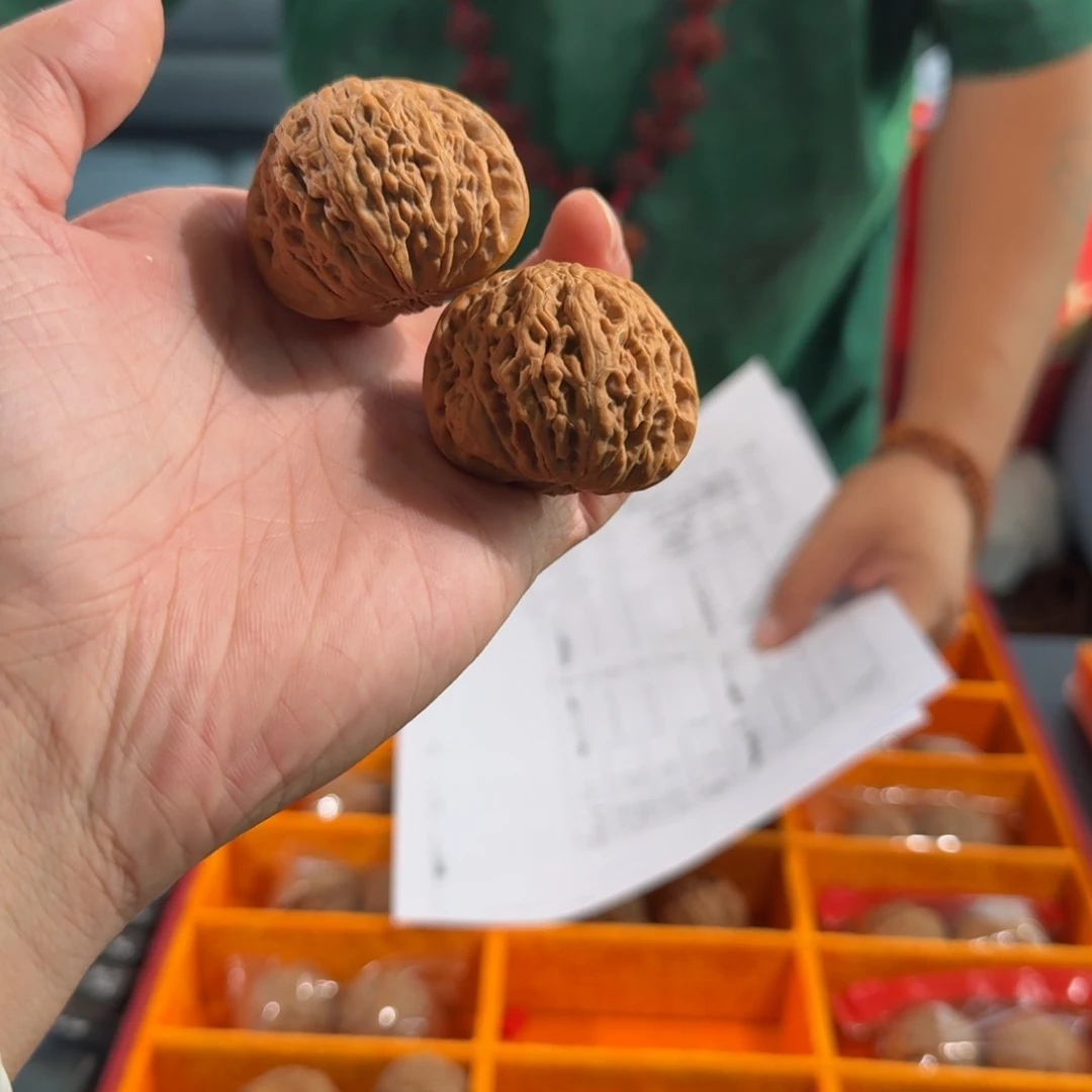 文玩核桃把件224号41mm铁锤