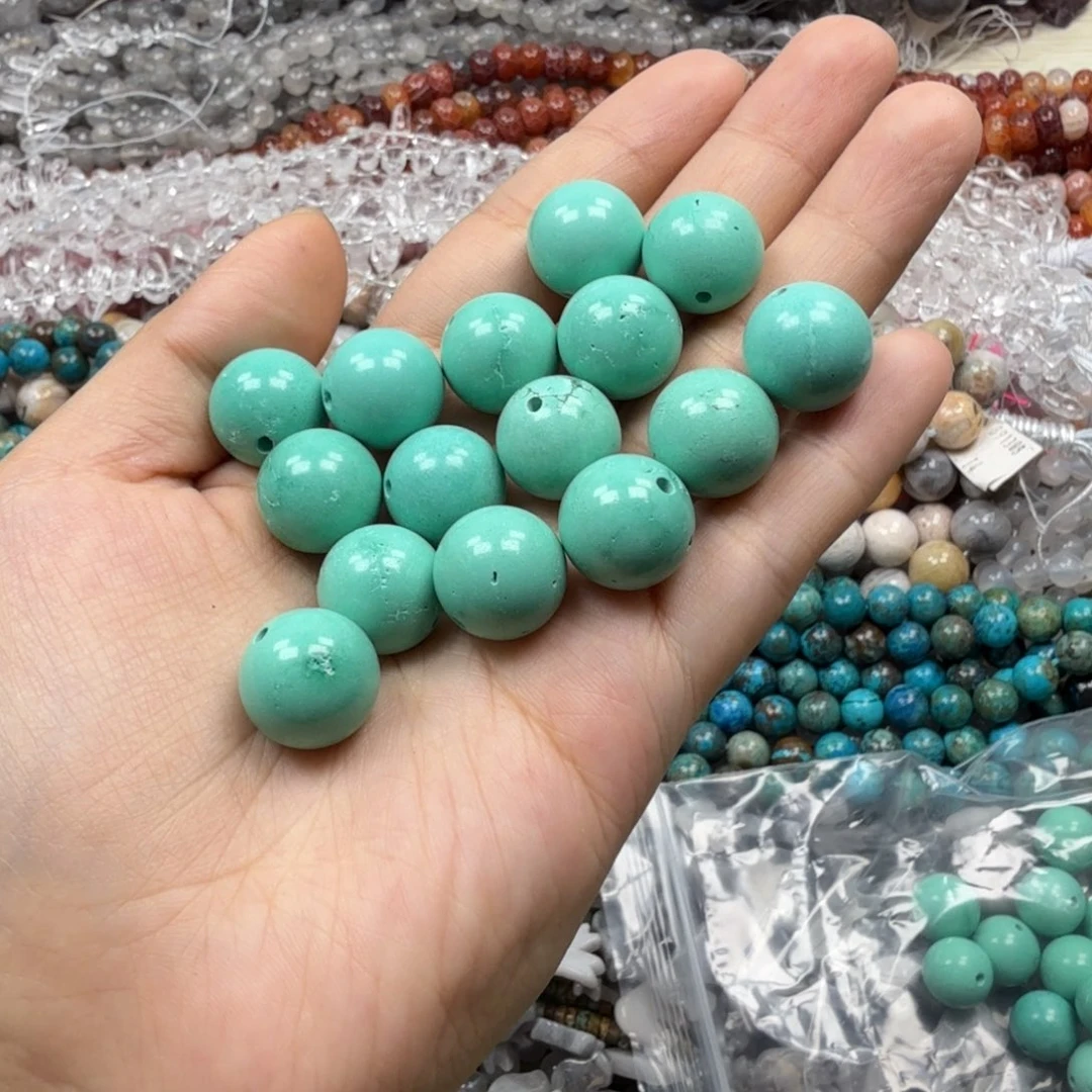 水晶珠宝半成品未镶嵌卡14猛松（30颗）