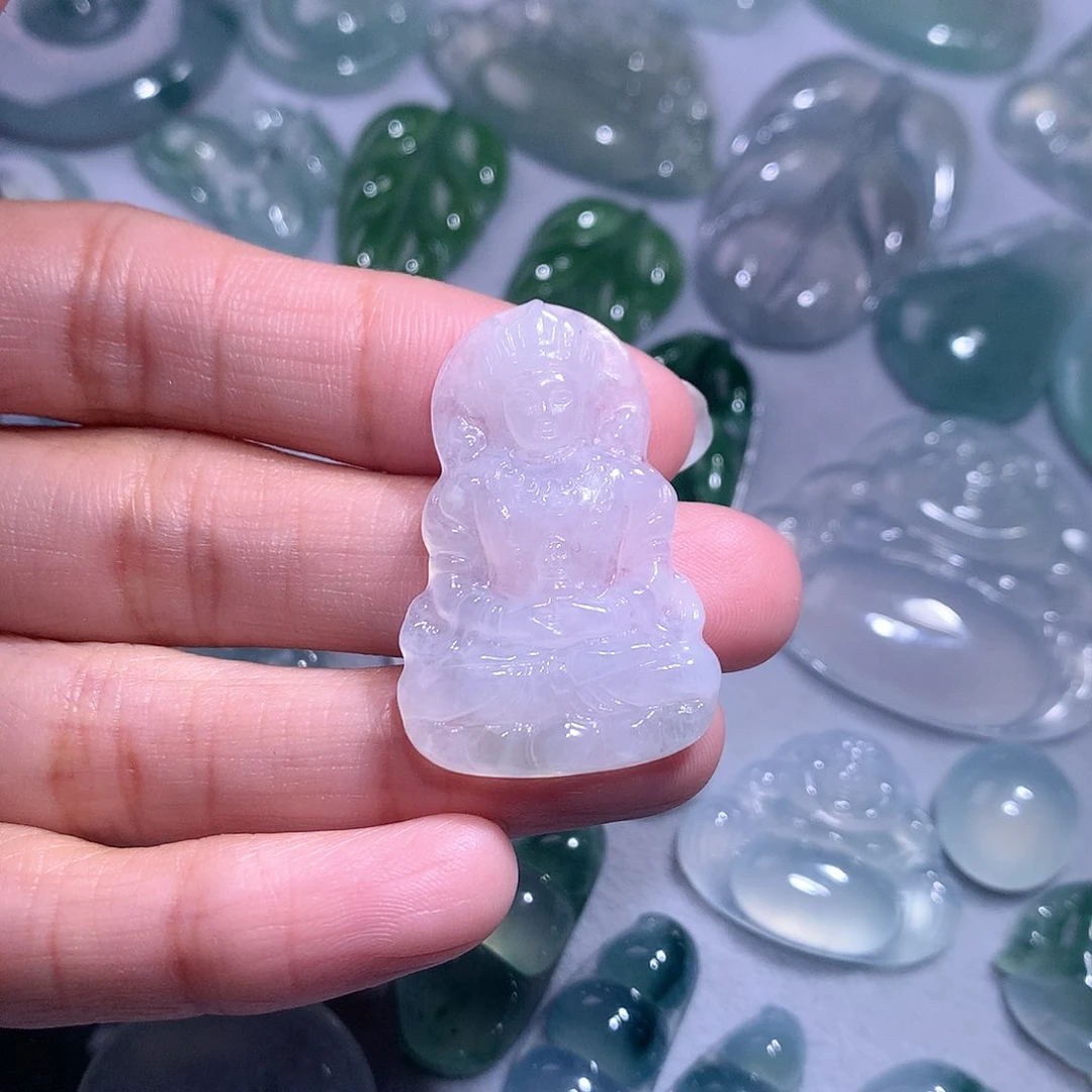 【闪购商品】翡翠颈饰未镶嵌度母