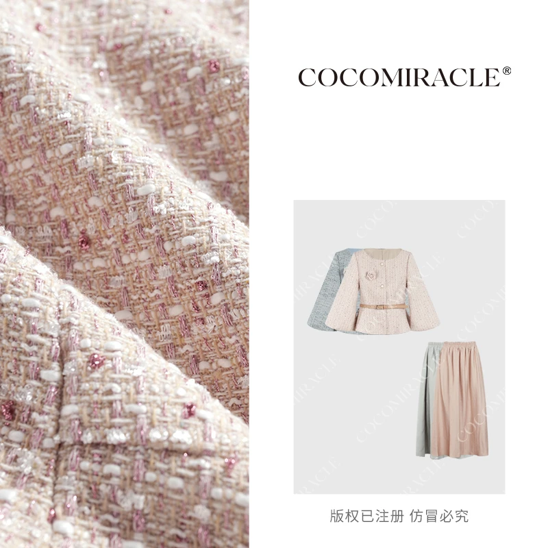 文文定制新款花朵泡泡袖短上衣+长半裙套装W51TZ5218