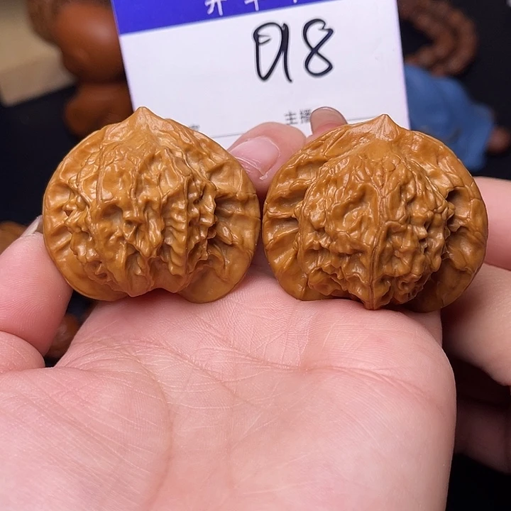 文玩核桃把件文玩核桃图图全品45n