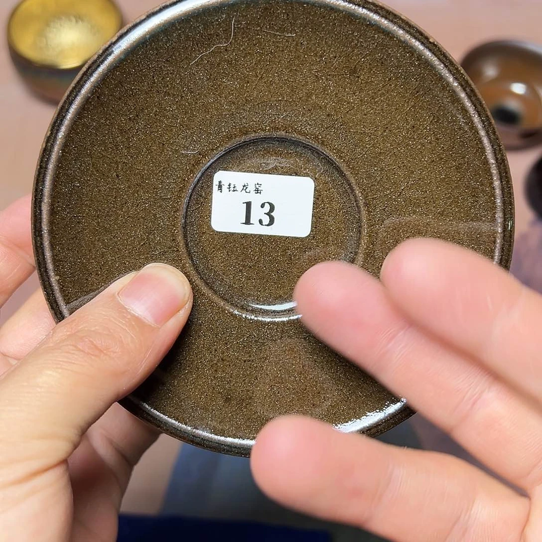 茶盏青钰龙窑主人杯13