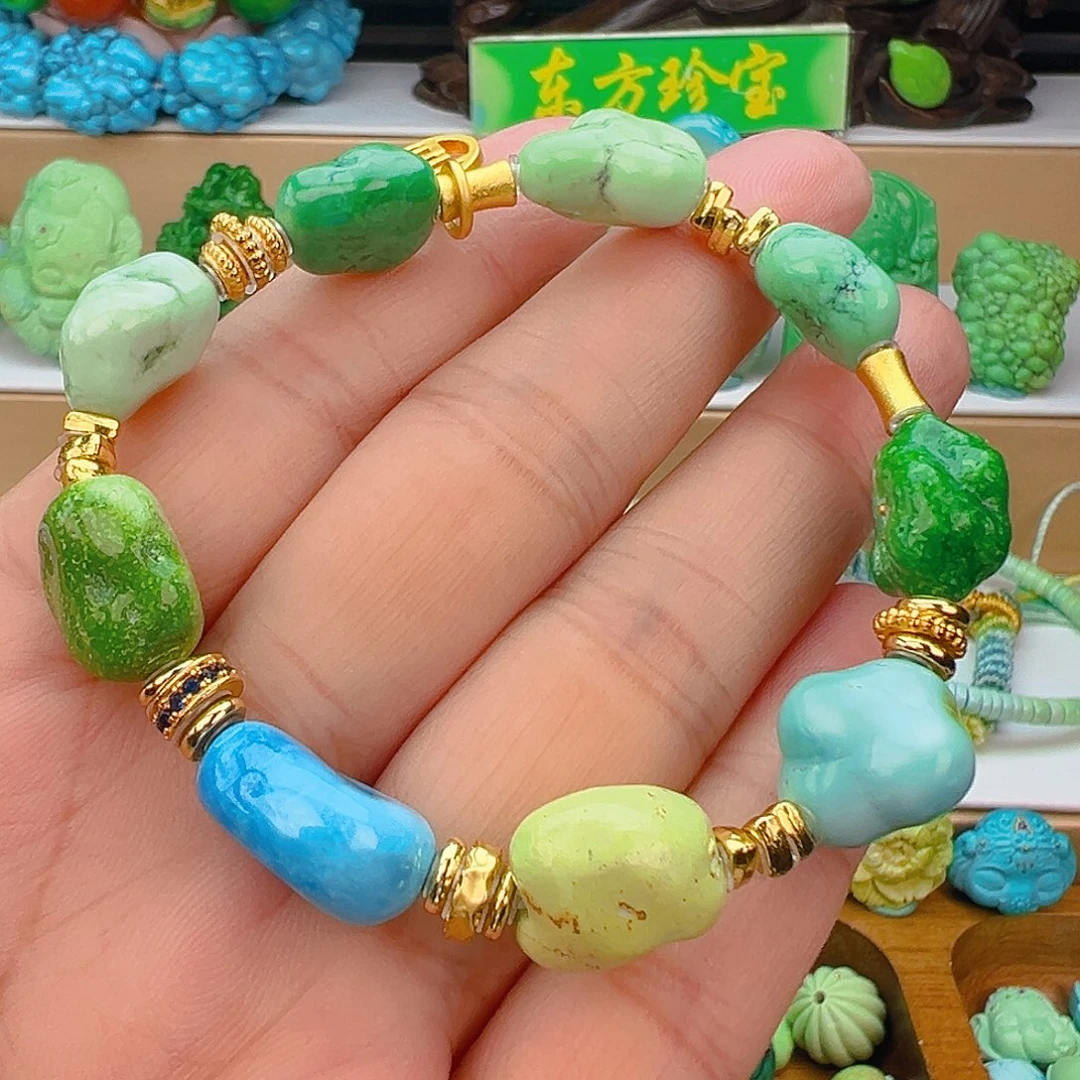 未镶嵌绿松石项链