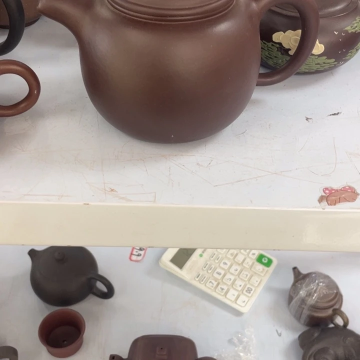 紫砂茶壶用****0微瑕壶匏尊