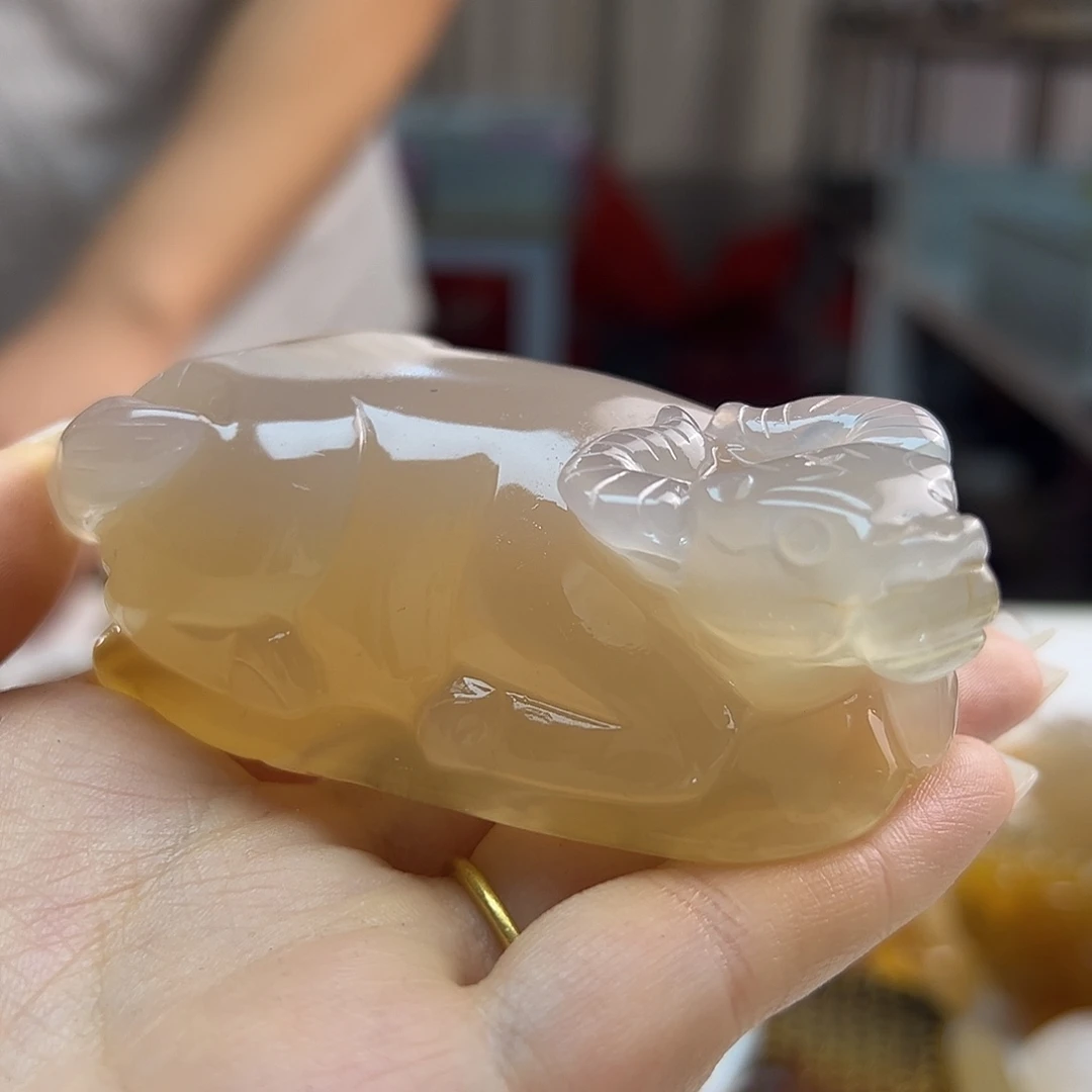 玛瑙/玉髓未镶嵌吊坠(不含链)