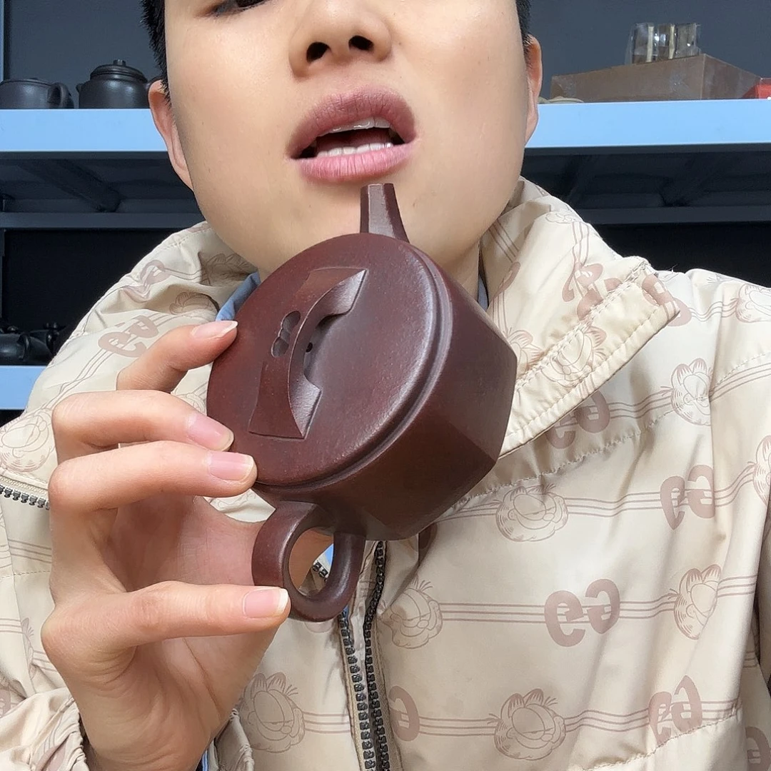 紫砂茶壶民间手艺人全手工制作
