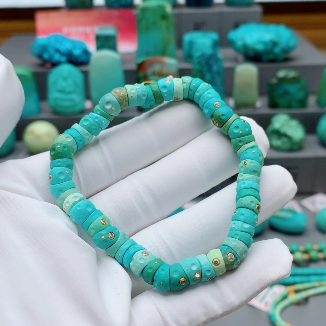 绿松石配饰未镶嵌