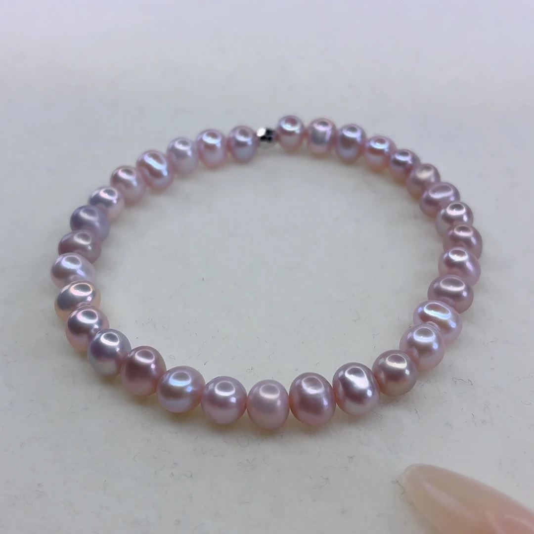 未镶嵌淡水珍珠手绳F