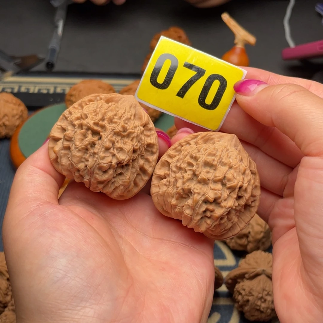 文玩核桃把件47全品官帽子070号