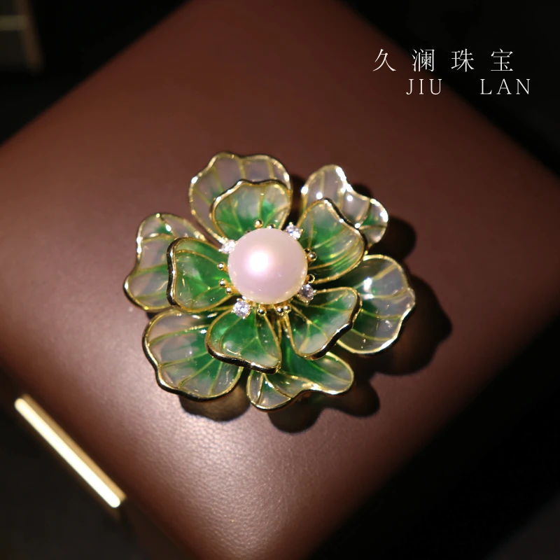 天然淡水珍珠高定胸针珠宝款 A061多样性发一