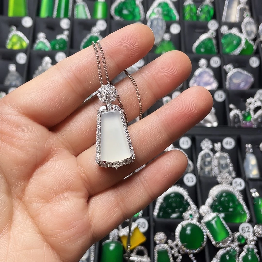 玛瑙/玉髓合金颈饰