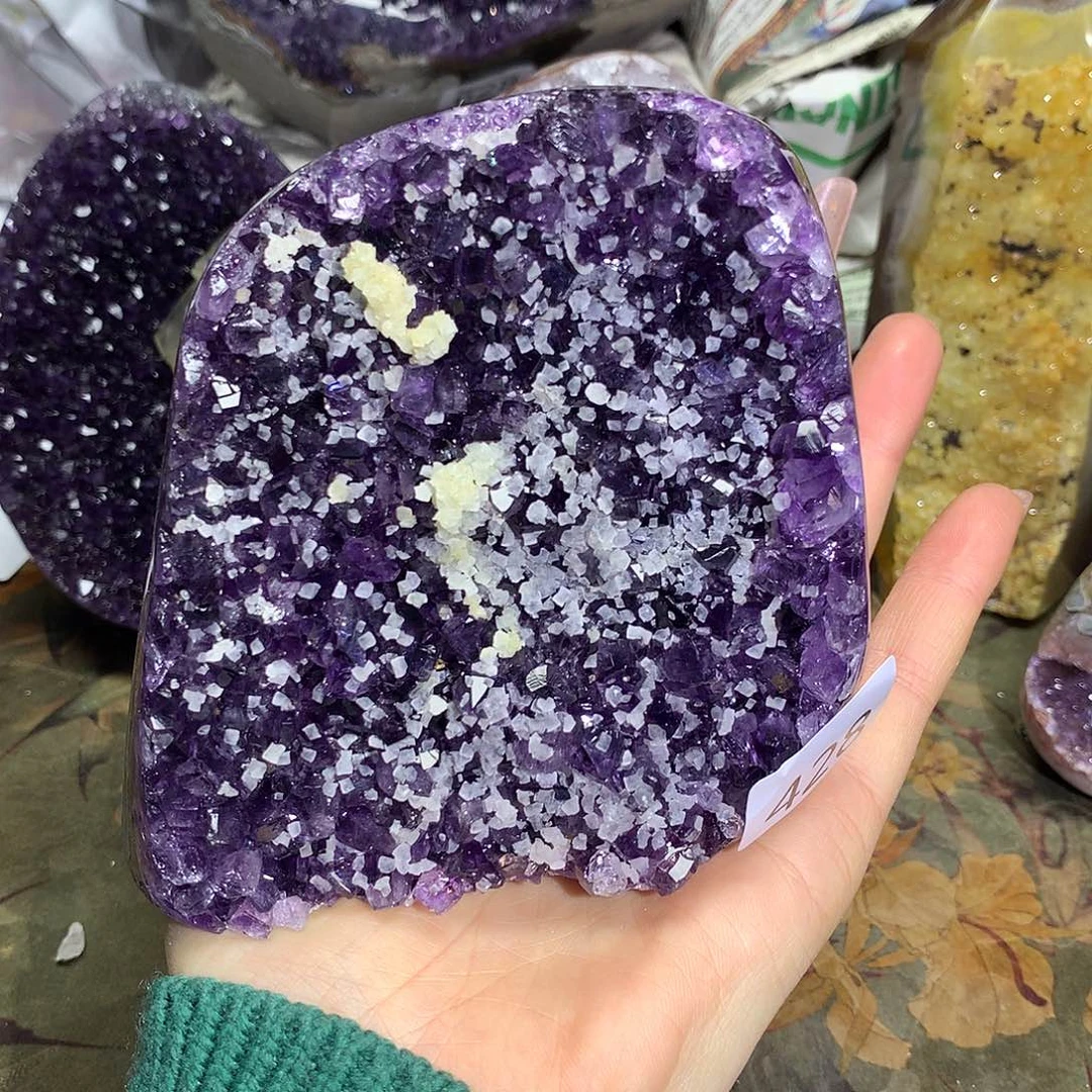 紫晶大型摆件（非配饰）未镶嵌