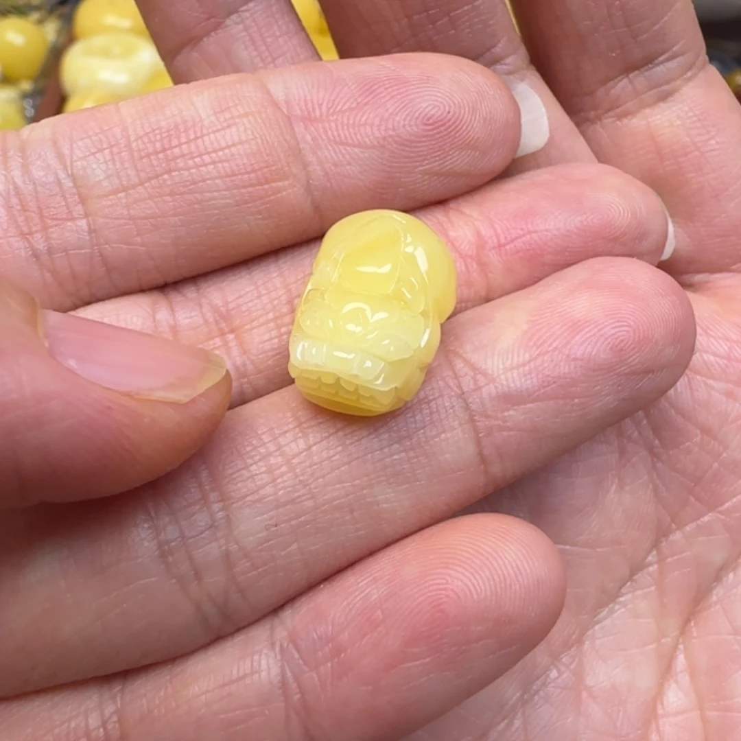 蜜蜡未镶嵌颈饰天然蜜蜡