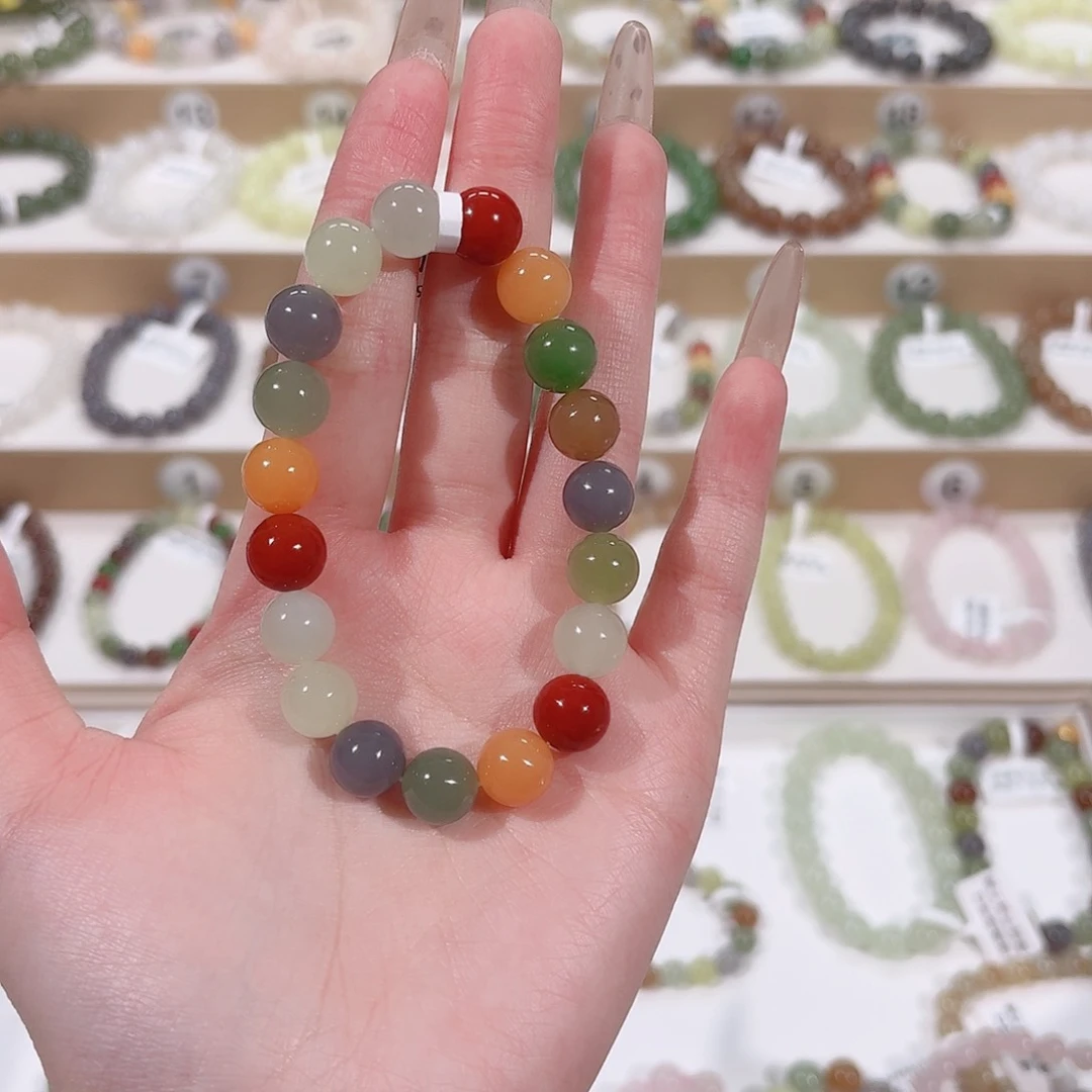 未镶嵌手链和田玉山***Yl