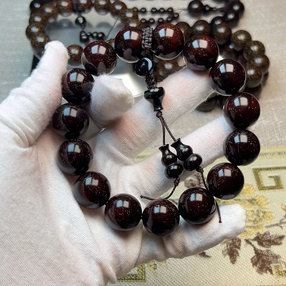 檀香紫檀（小叶紫檀）1.5 15颗带星