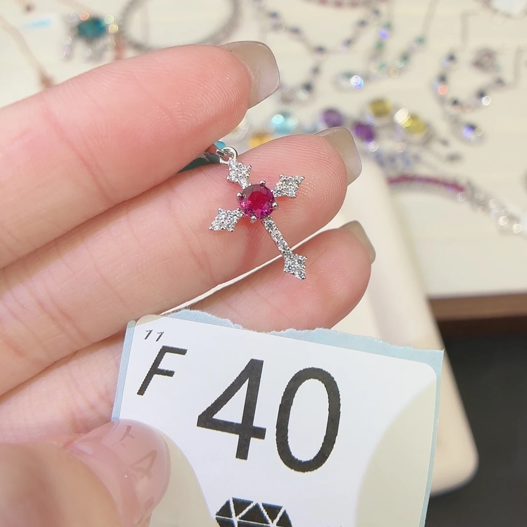 碧玺银S925镶嵌珠宝奇石