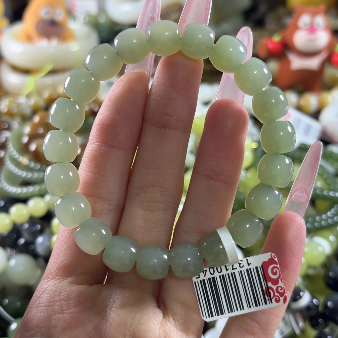 和田玉未镶嵌手链396