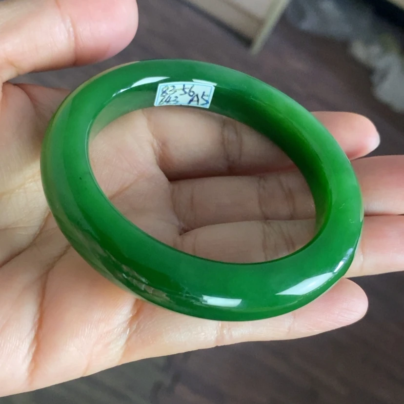 【闪购商品】未镶嵌手镯和田玉（碧玉）