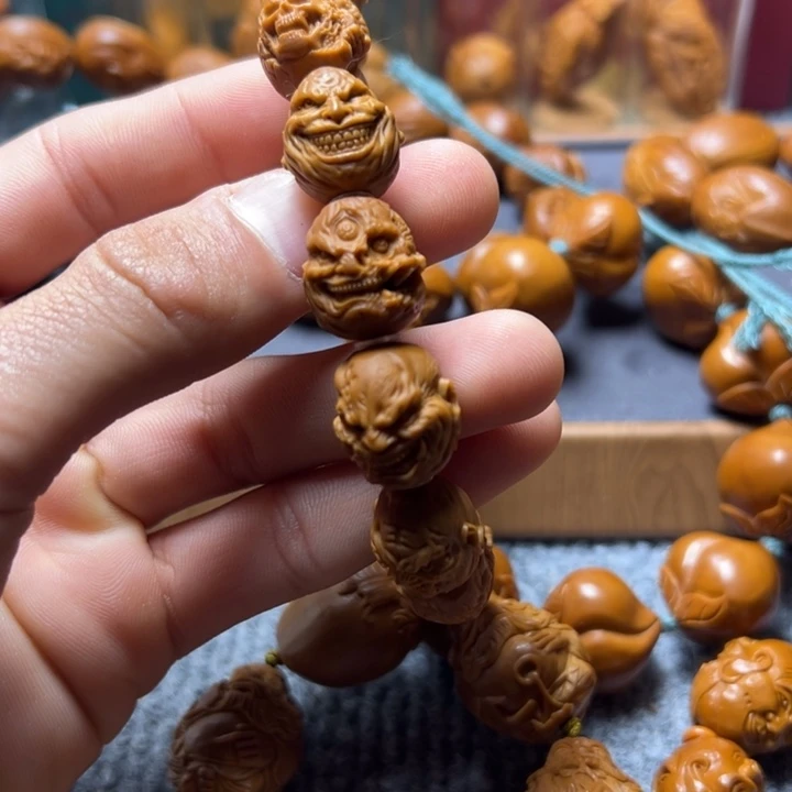 手串/手链橄榄核混搭恶僧1.6