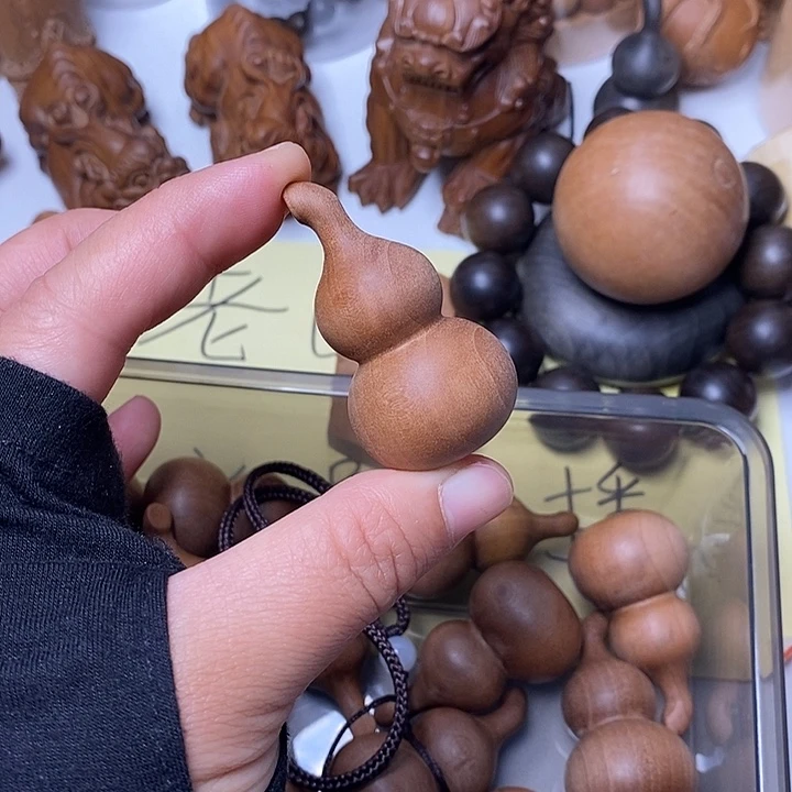 檀香木老山檀香小葫芦全品