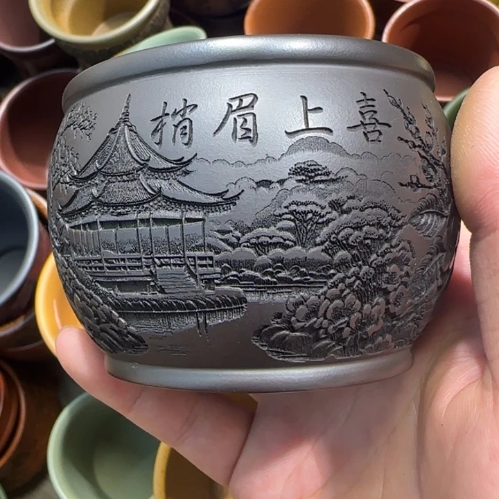 茶杯紫砂全手工制作工艺