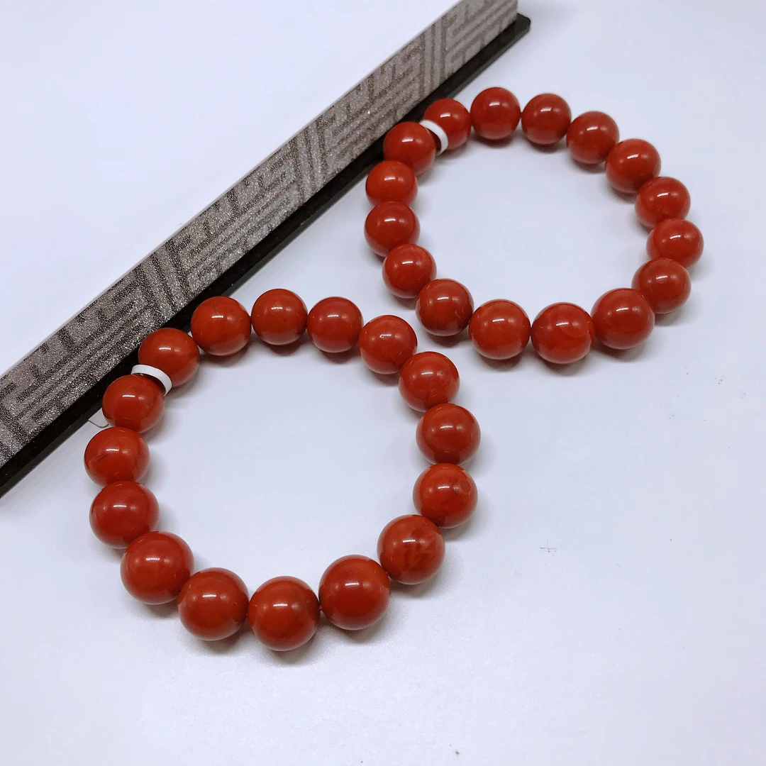 【领源】南红瓦西毕业级精品锦红手串13mm（多样式发其一）