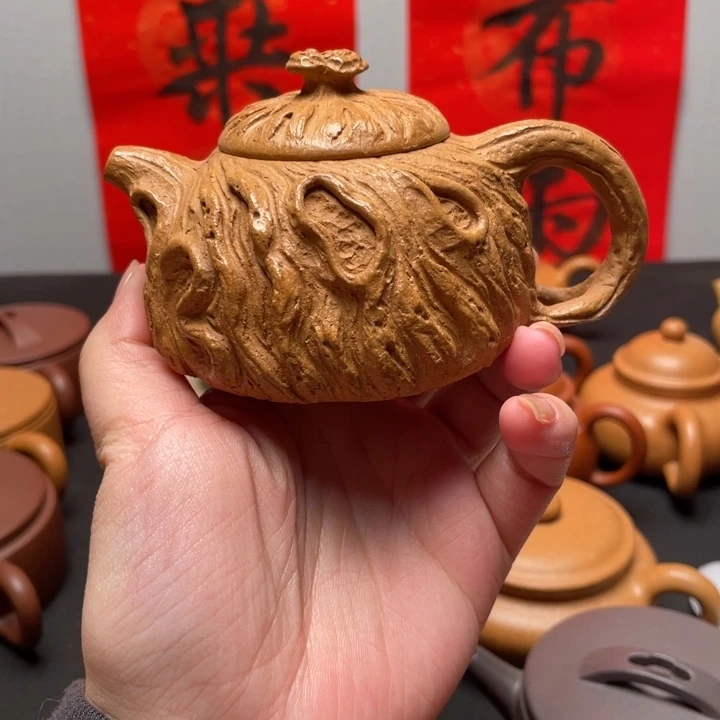 紫砂壶风****熒全手工供春福利