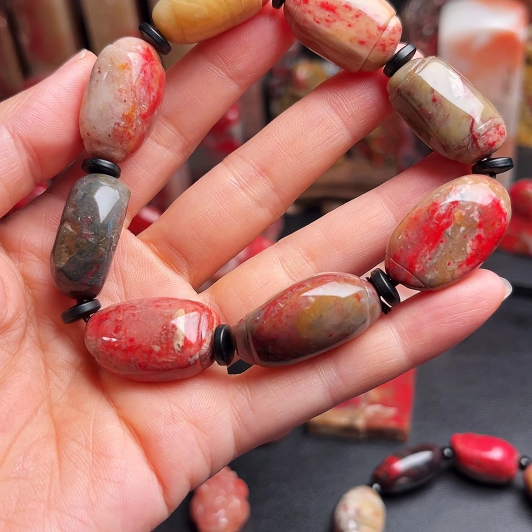 昌化石其他鸡血石手串软底特惠