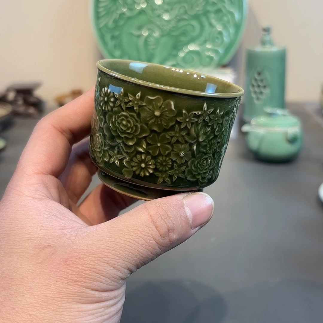 瓷片龙泉青瓷福利青瓷