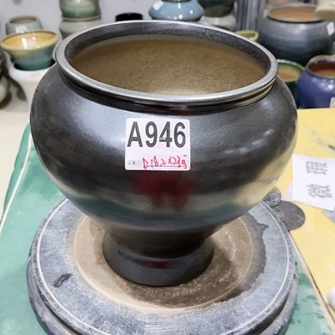 红陶景德镇陶瓷花盆手工