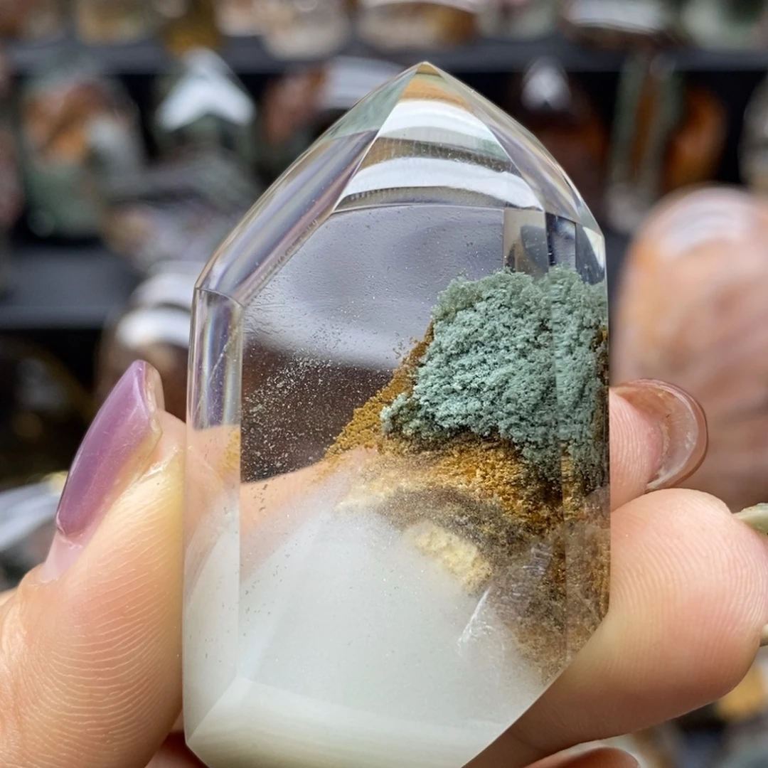 珠宝半成品水晶未镶嵌
