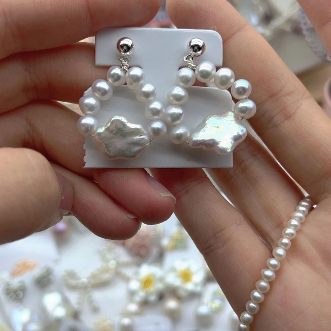 淡水珍珠颈饰未镶嵌